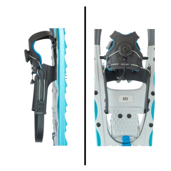 Denali Sawtooth Spin Snowshoe Kit 8×25 w/ Poles & Bag – New Winter Hiking Unisex - Picture 10 of 16